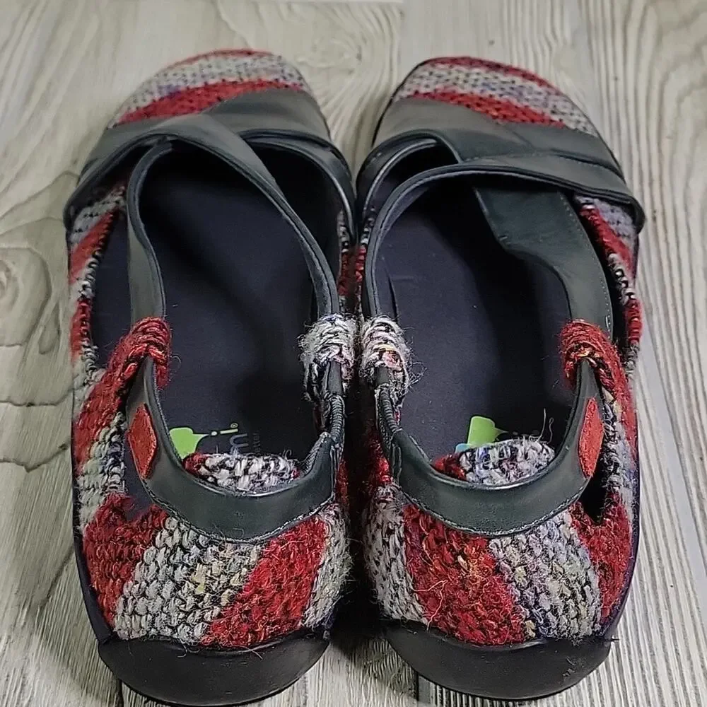 Dimmi Adventure Red Charcoal Cinnamon Shoes Womens Size 7.5 New In Box